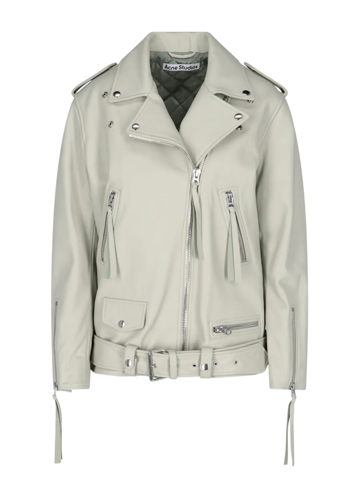Honey Fucking Dijon X Acne Studios Zipped Biker Jacket