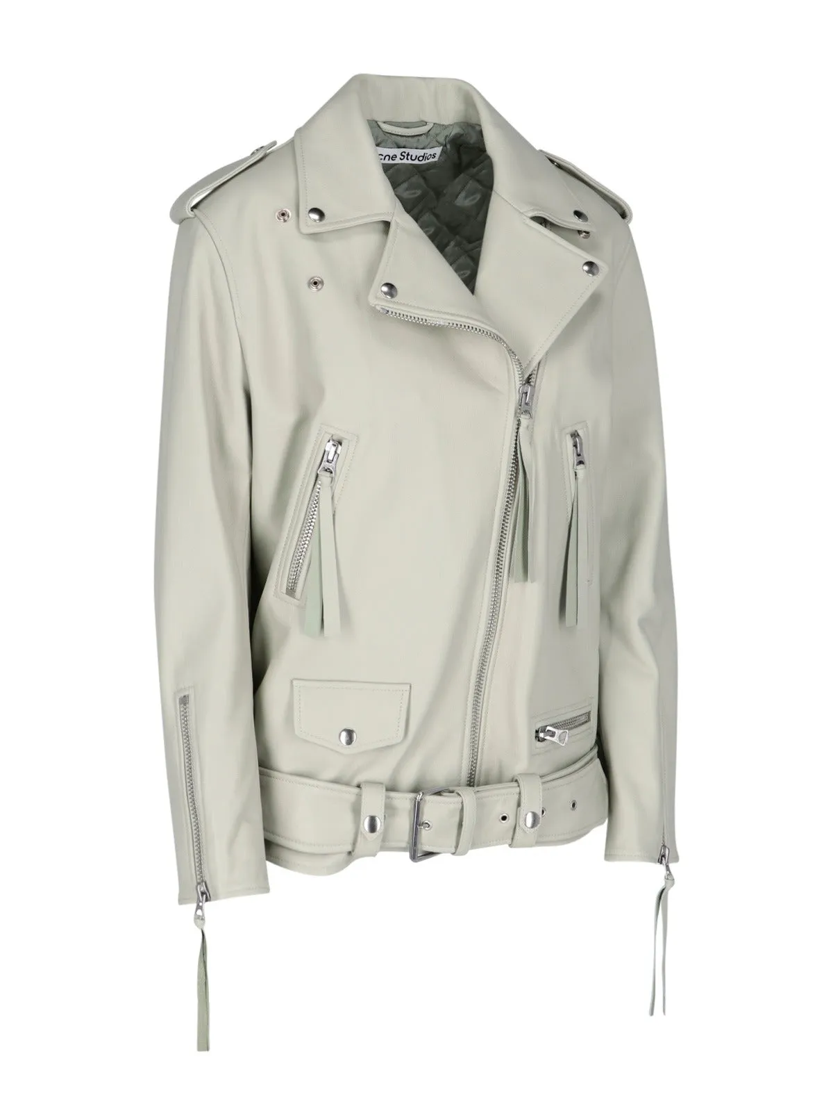 Honey Fucking Dijon X Acne Studios Zipped Biker Jacket