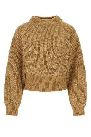 Hugo Boss Cropped Ribbed Knit Jumper