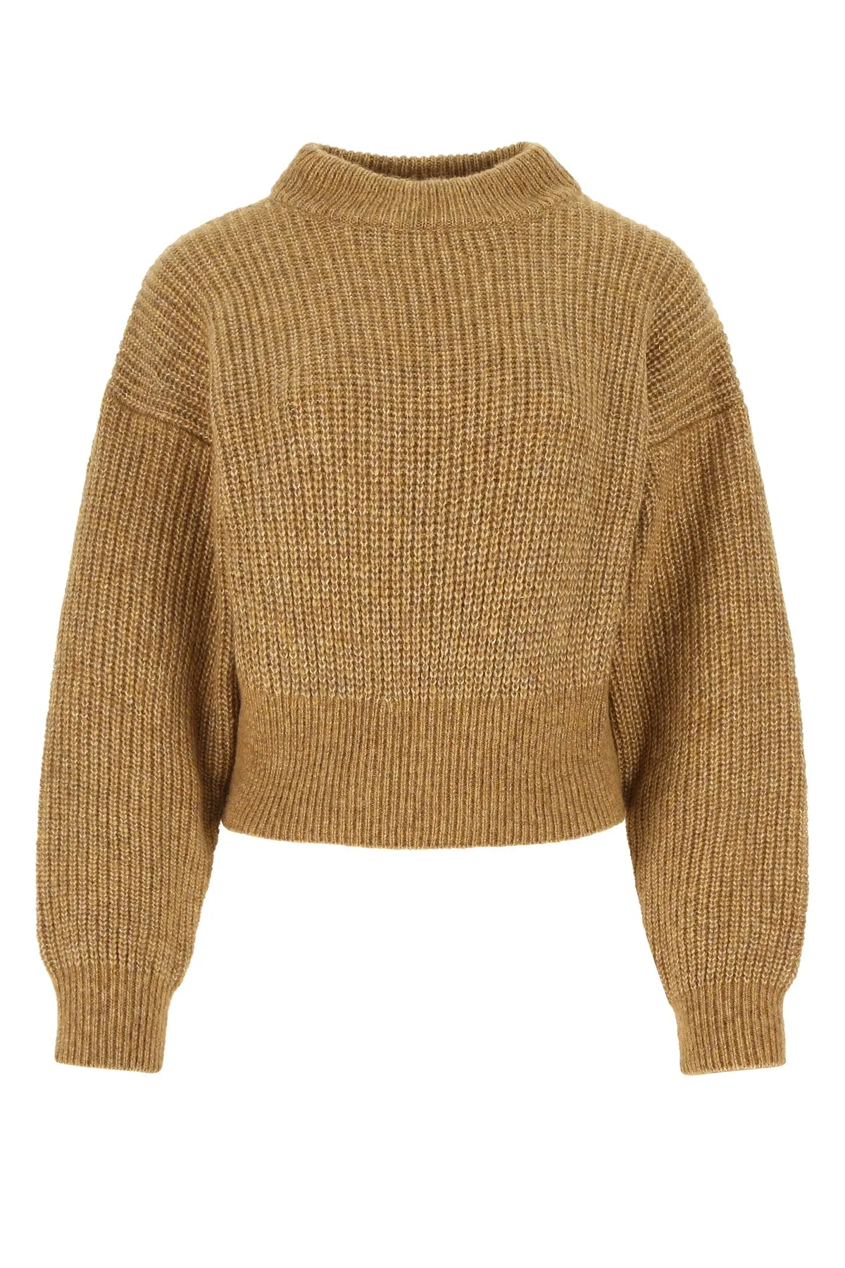 Hugo Boss Cropped Ribbed Knit Jumper