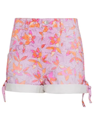 Isabel Marant All-Over Floral Printed Shorts