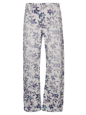 Isabel Marant Allover Floral Printed Trousers