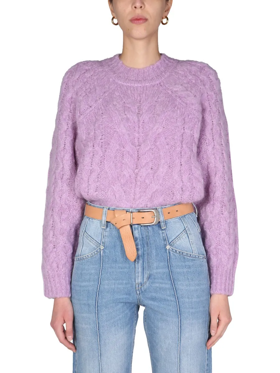 Isabel Marant Chunky Knit Crewneck Sweater