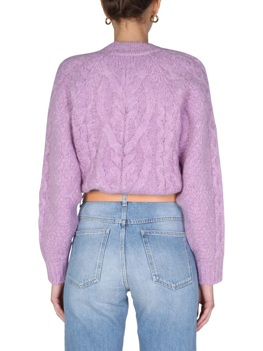 Isabel Marant Chunky Knit Crewneck Sweater