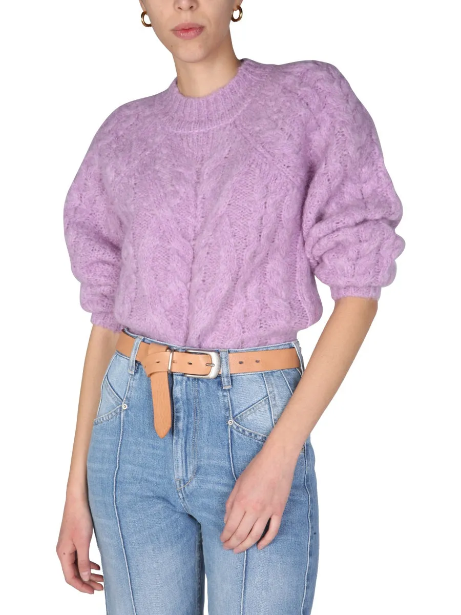 Isabel Marant Chunky Knit Crewneck Sweater
