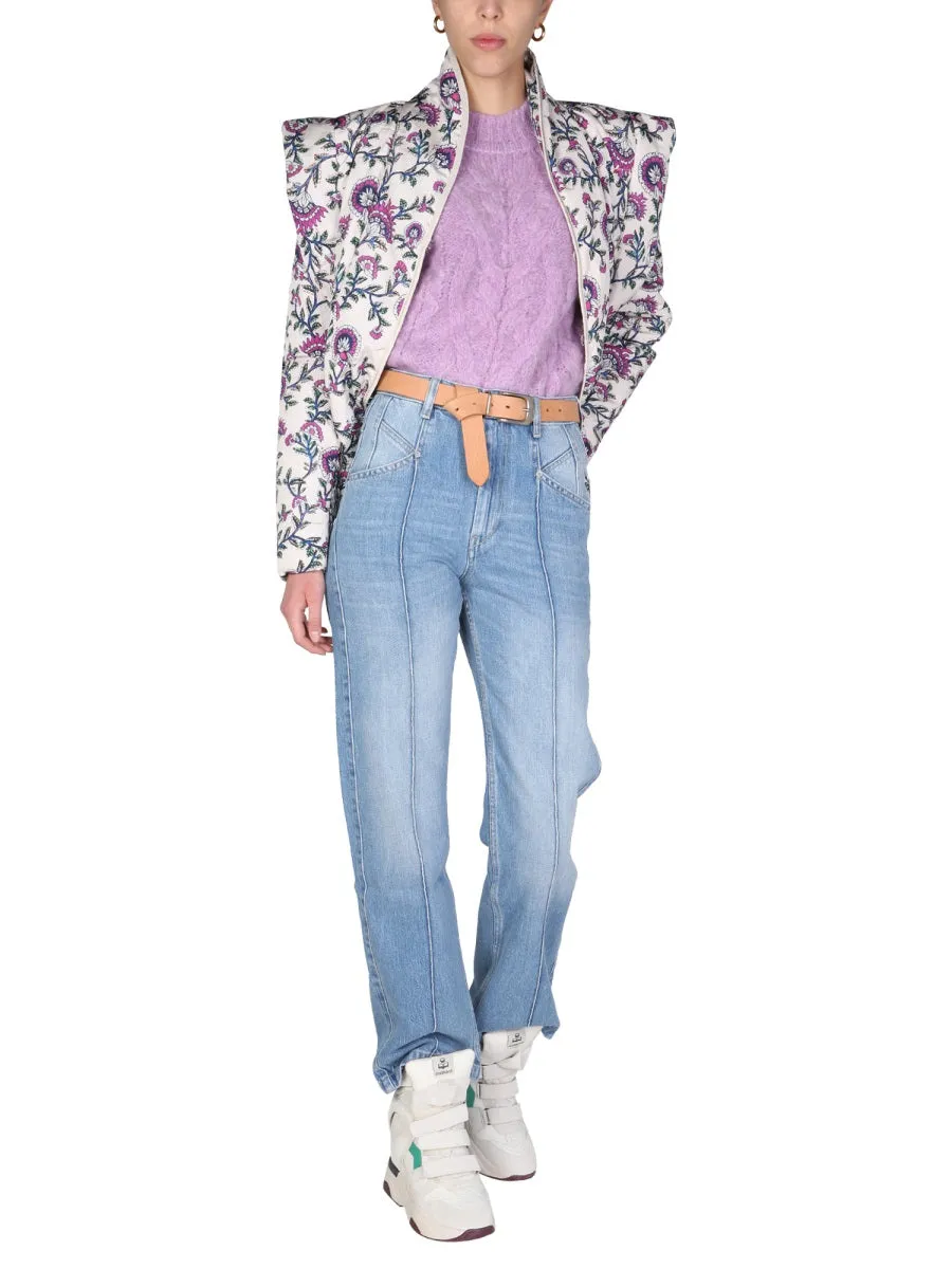 Isabel Marant Chunky Knit Crewneck Sweater