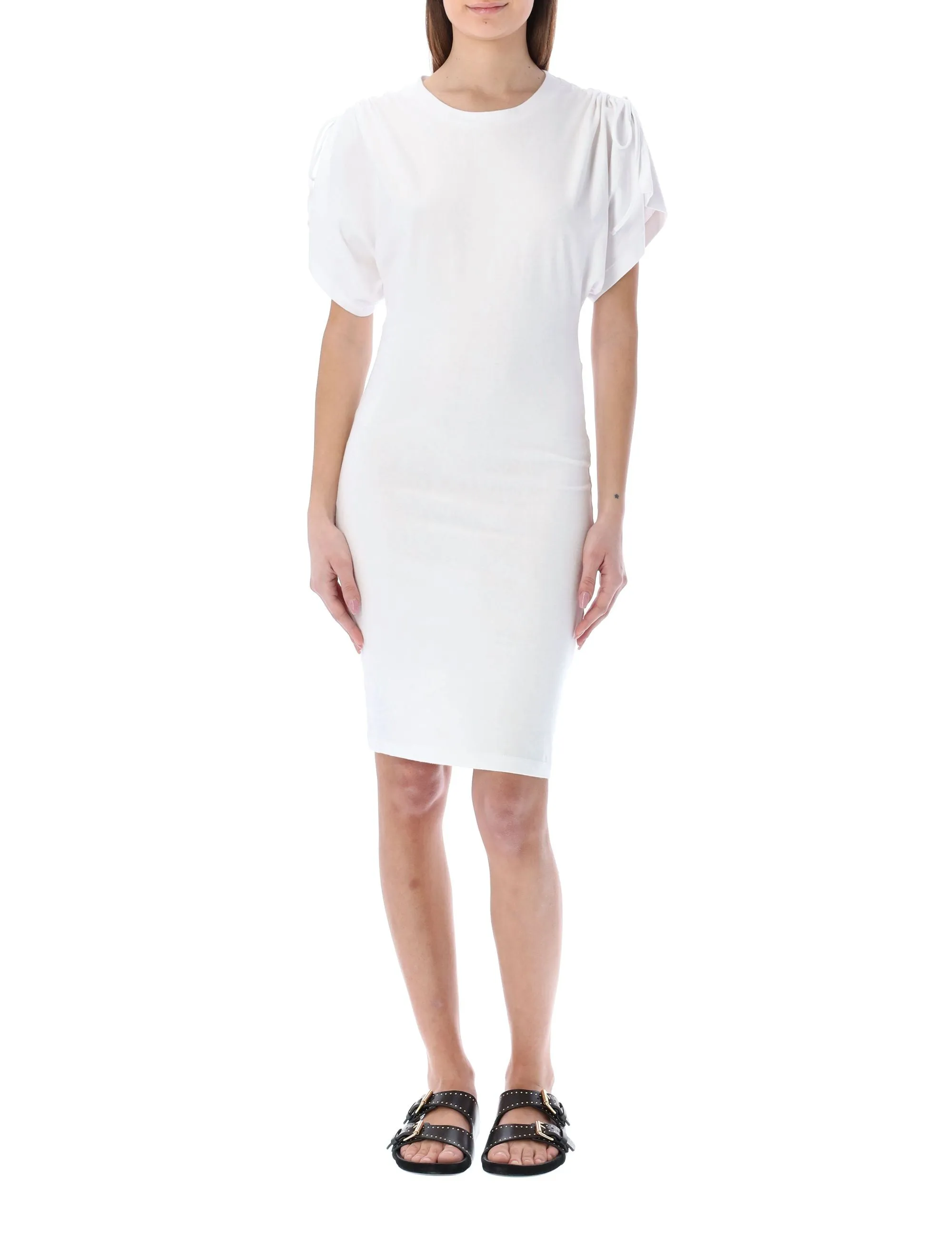 Isabel Marant Crewneck Short-Sleeved Mini Dress