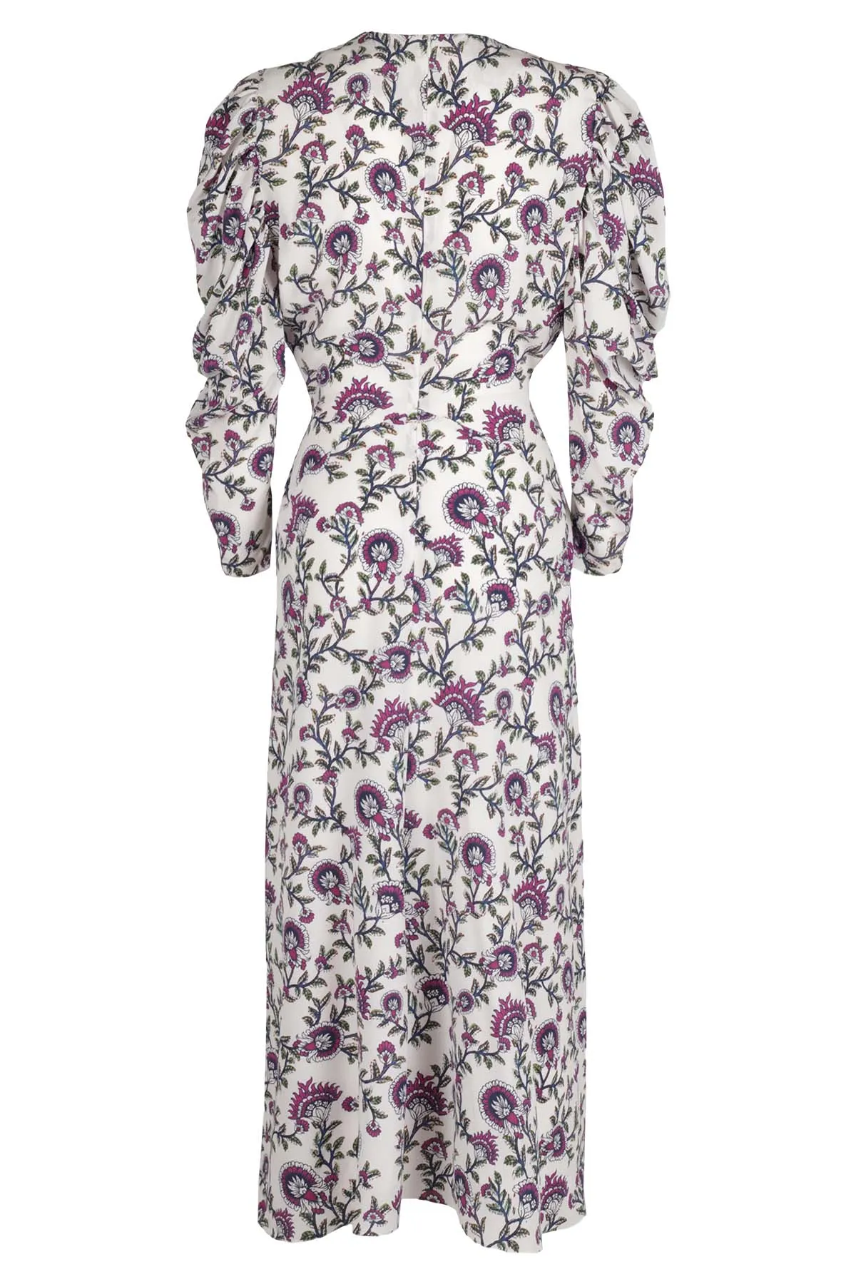 Isabel Marant Floral Printed Crewneck Midi Dress