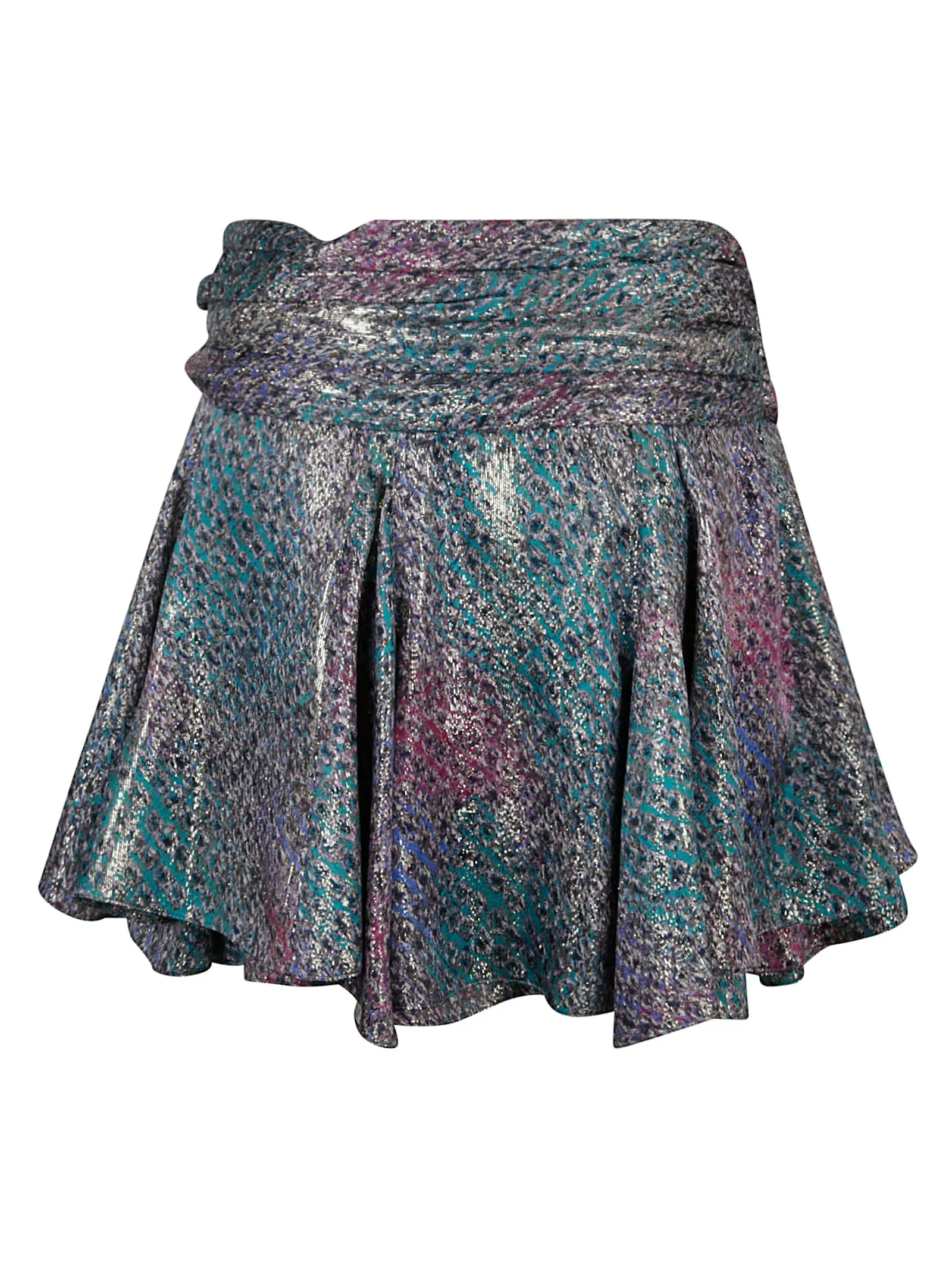 Isabel Marant High Waist Astoria Ruffled Mini Skirt