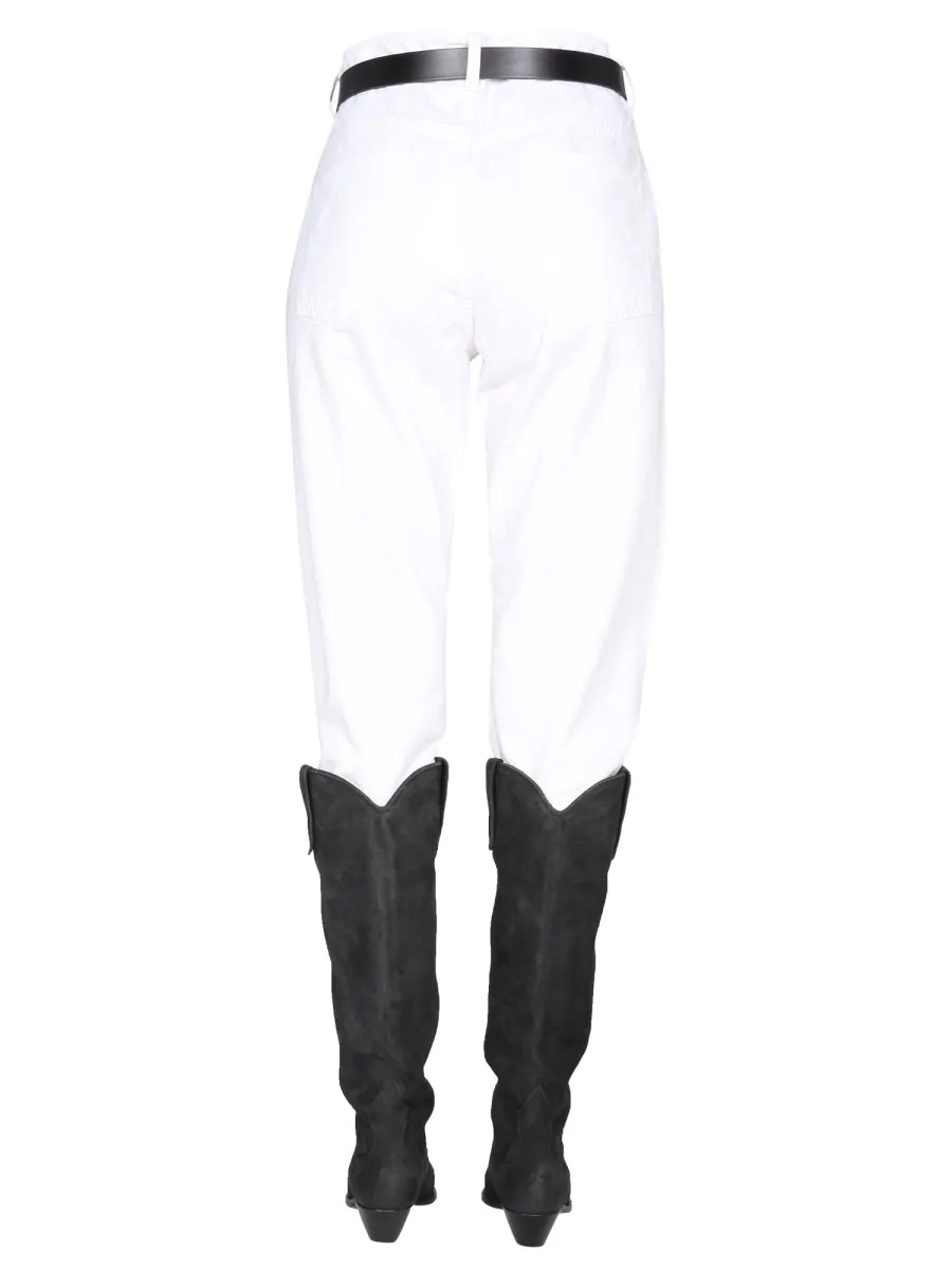Isabel Marant Nadege Straight-Leg Jeans