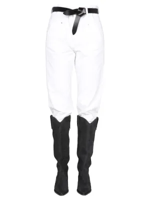 Isabel Marant Nadege Straight-Leg Jeans