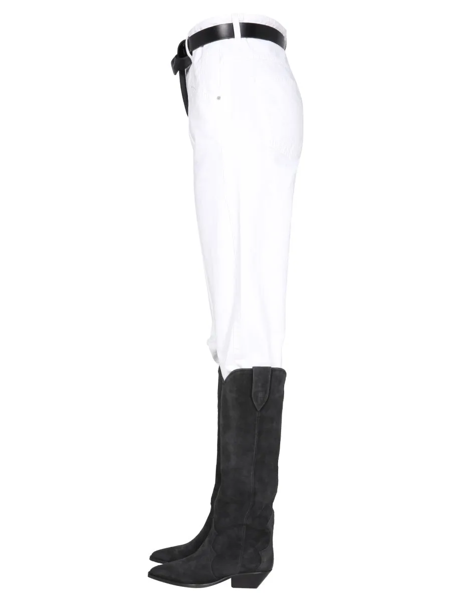 Isabel Marant Nadege Straight-Leg Jeans