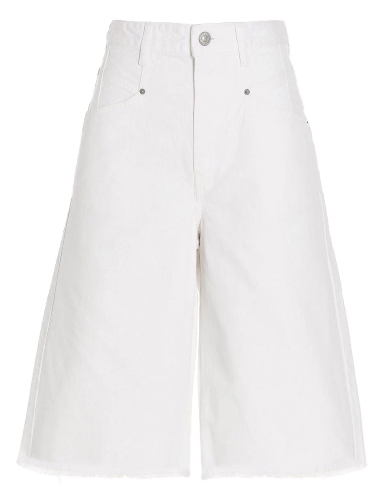 Isabel Marant Natalina Mid-Rise Denim Shorts