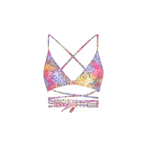 Isabel Marant Solanges Graphic Printed Bikini Top