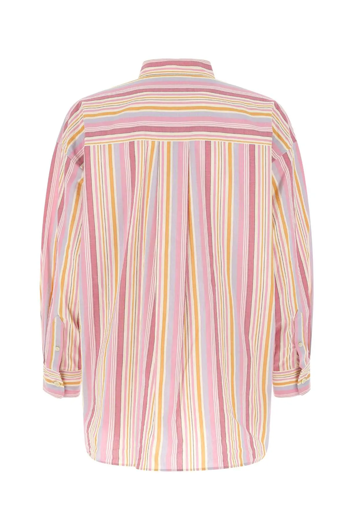 Isabel Marant Taylor Striped Long-Sleeved Shirt