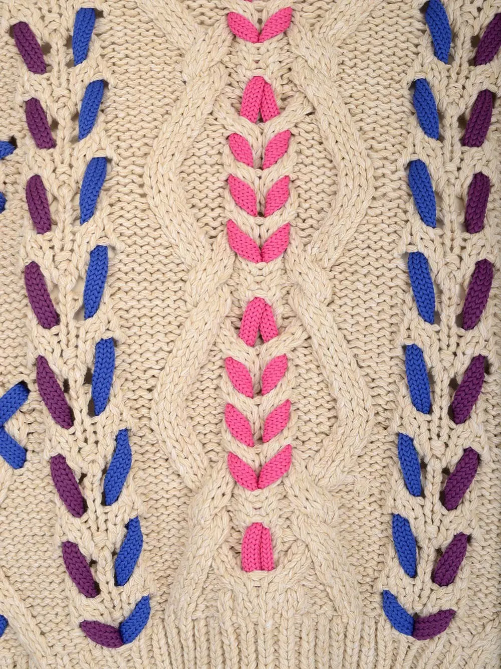 Isabel Marant toile Cable Knit High Neck Sweater
