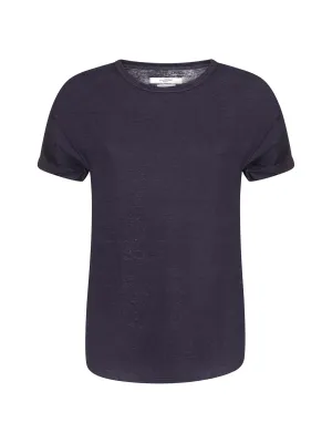 Isabel Marant toile Crewneck Short-Sleeved Top