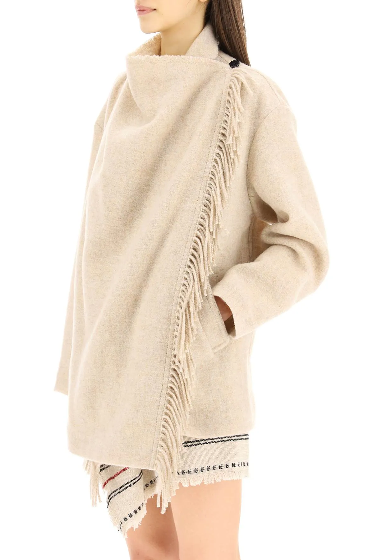 Isabel Marant toile Fringed Edge Jacket