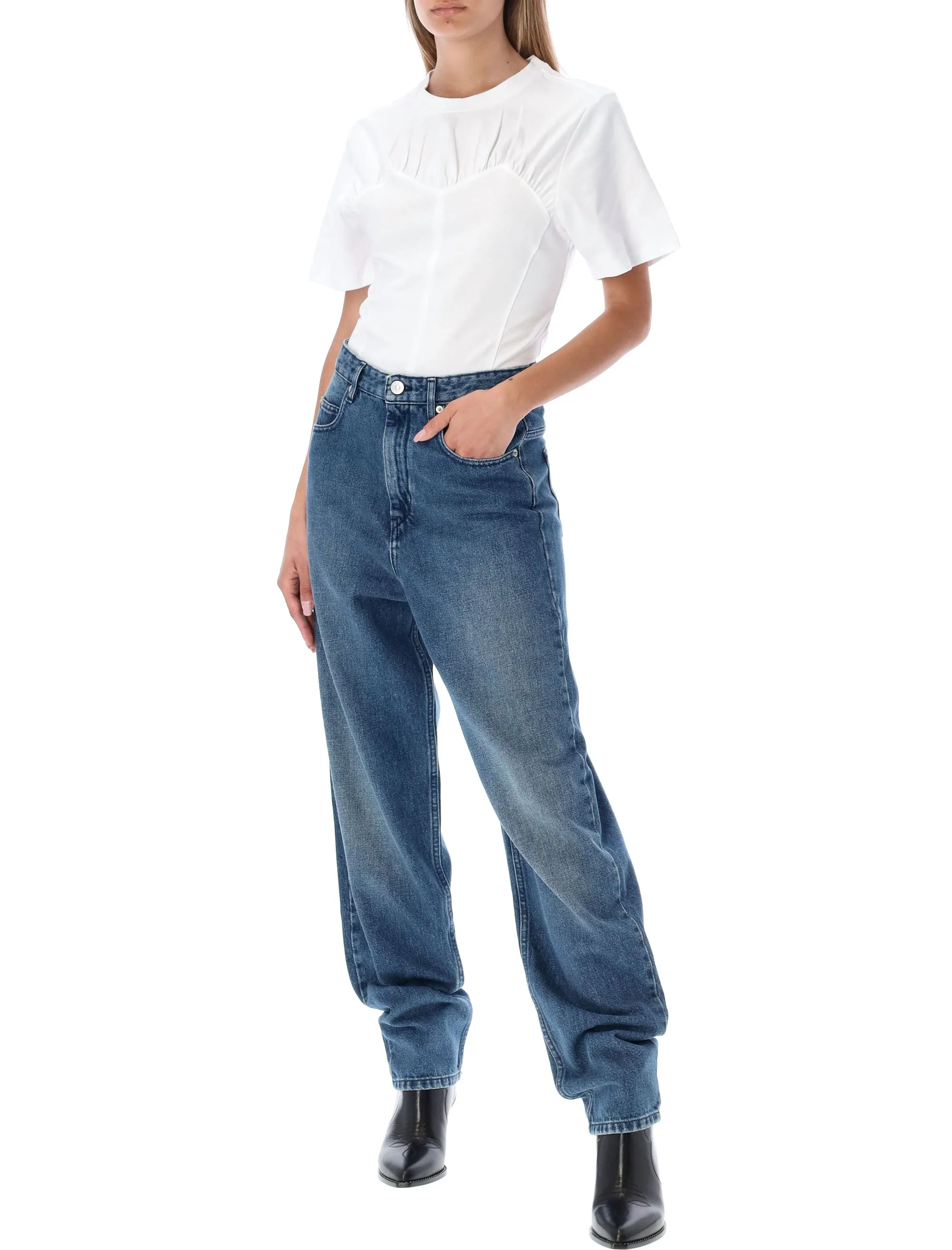 Isabel Marant toile High-Rise Jeans