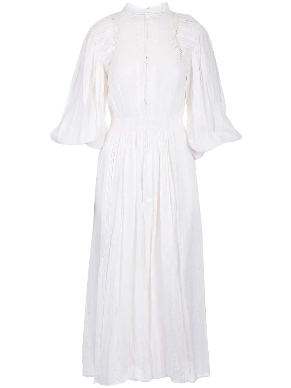 Isabel Marant toile Jaena Ruched Midi Dress