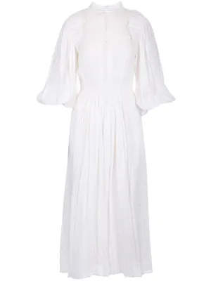 Isabel Marant toile Jaena Ruched Midi Dress
