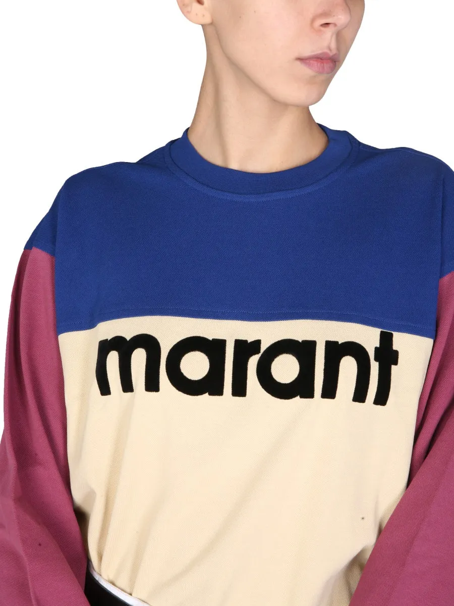 Isabel Marant toile Logo Colour-Block Sweater