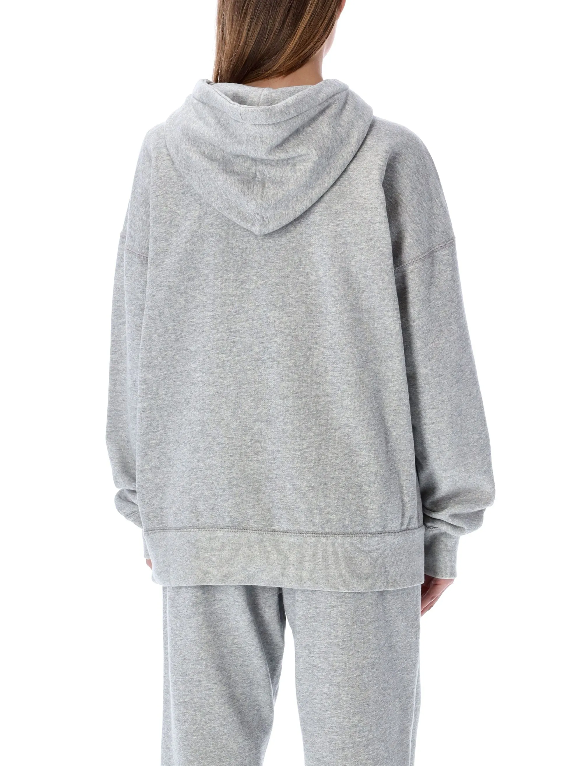 Isabel Marant toile Logo Printed Drawstring Hoodie