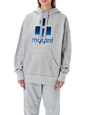Isabel Marant toile Logo Printed Drawstring Hoodie