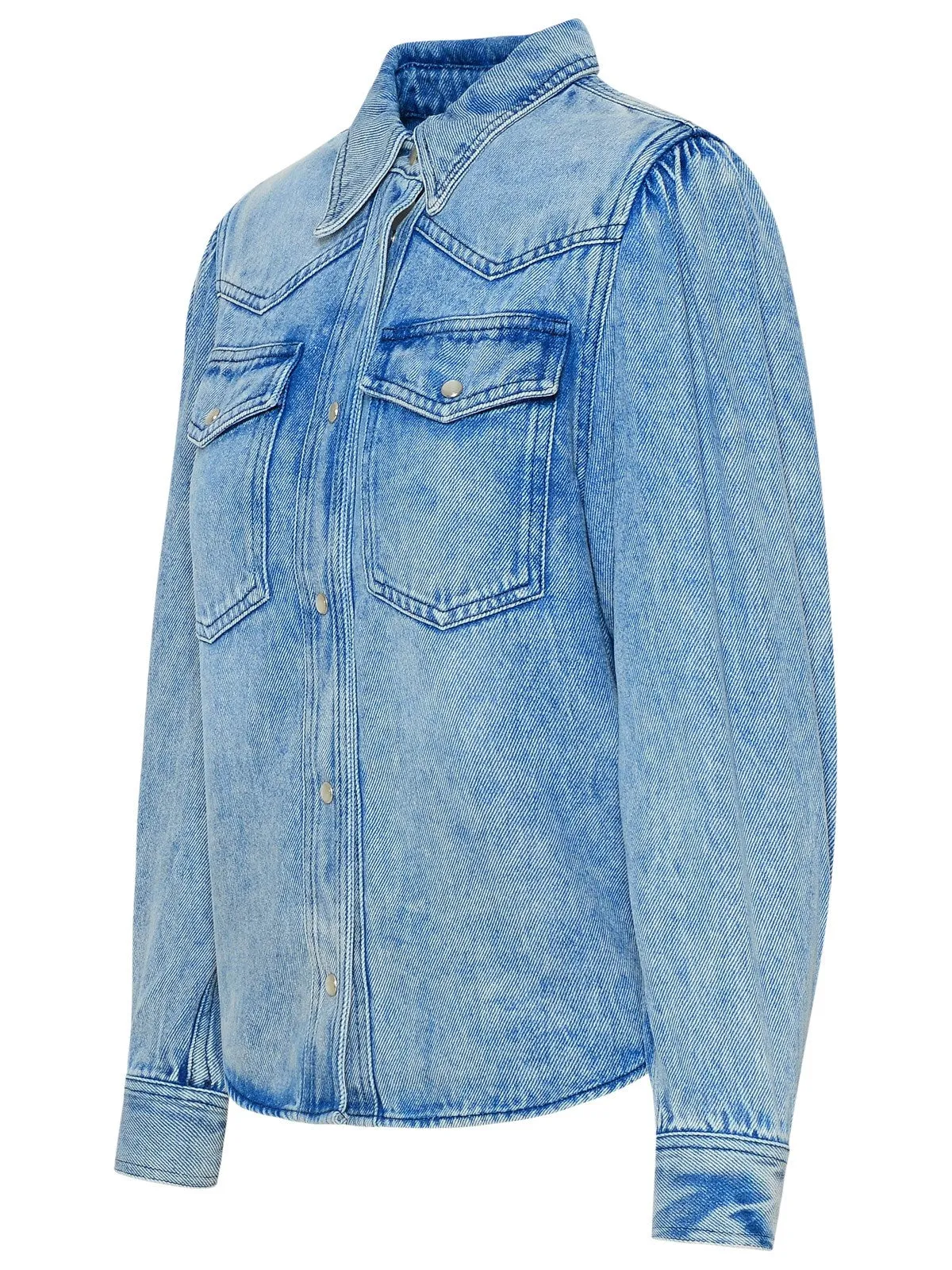 Isabel Marant toile Long-Sleeved Shirt Jacket