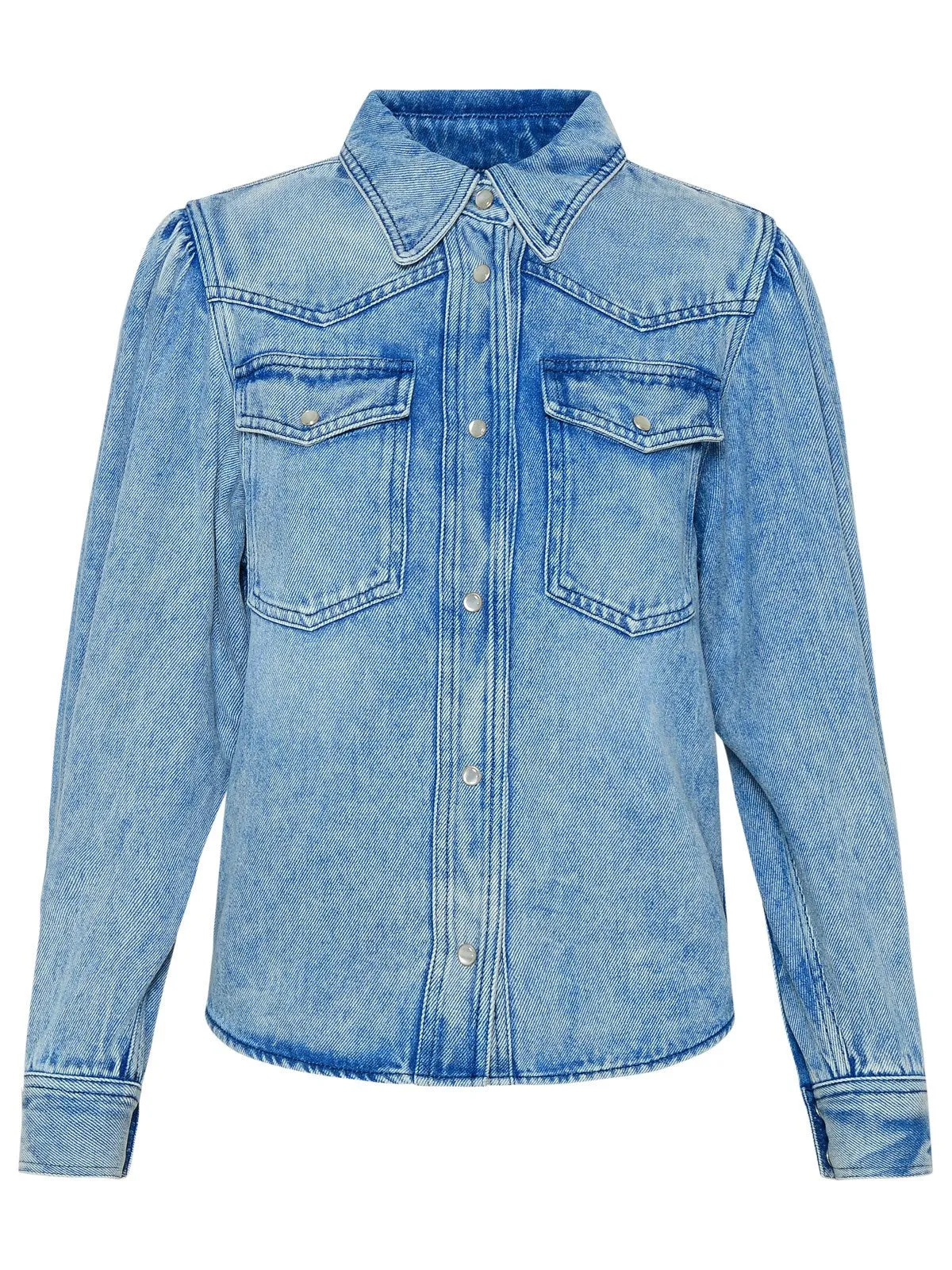 Isabel Marant toile Long-Sleeved Shirt Jacket