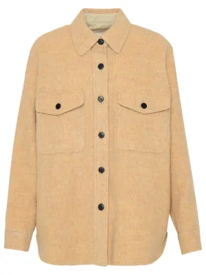 Isabel Marant toile Long-Sleeved Shirt Jacket