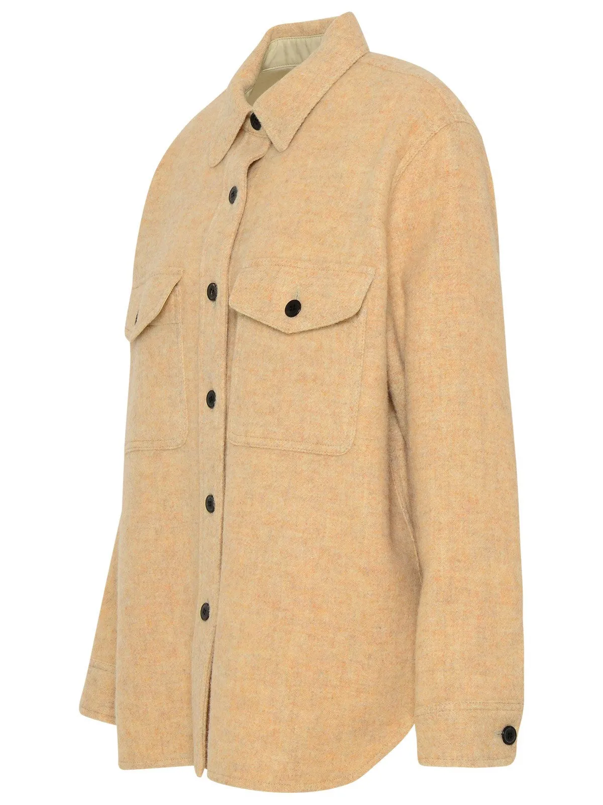 Isabel Marant toile Long-Sleeved Shirt Jacket
