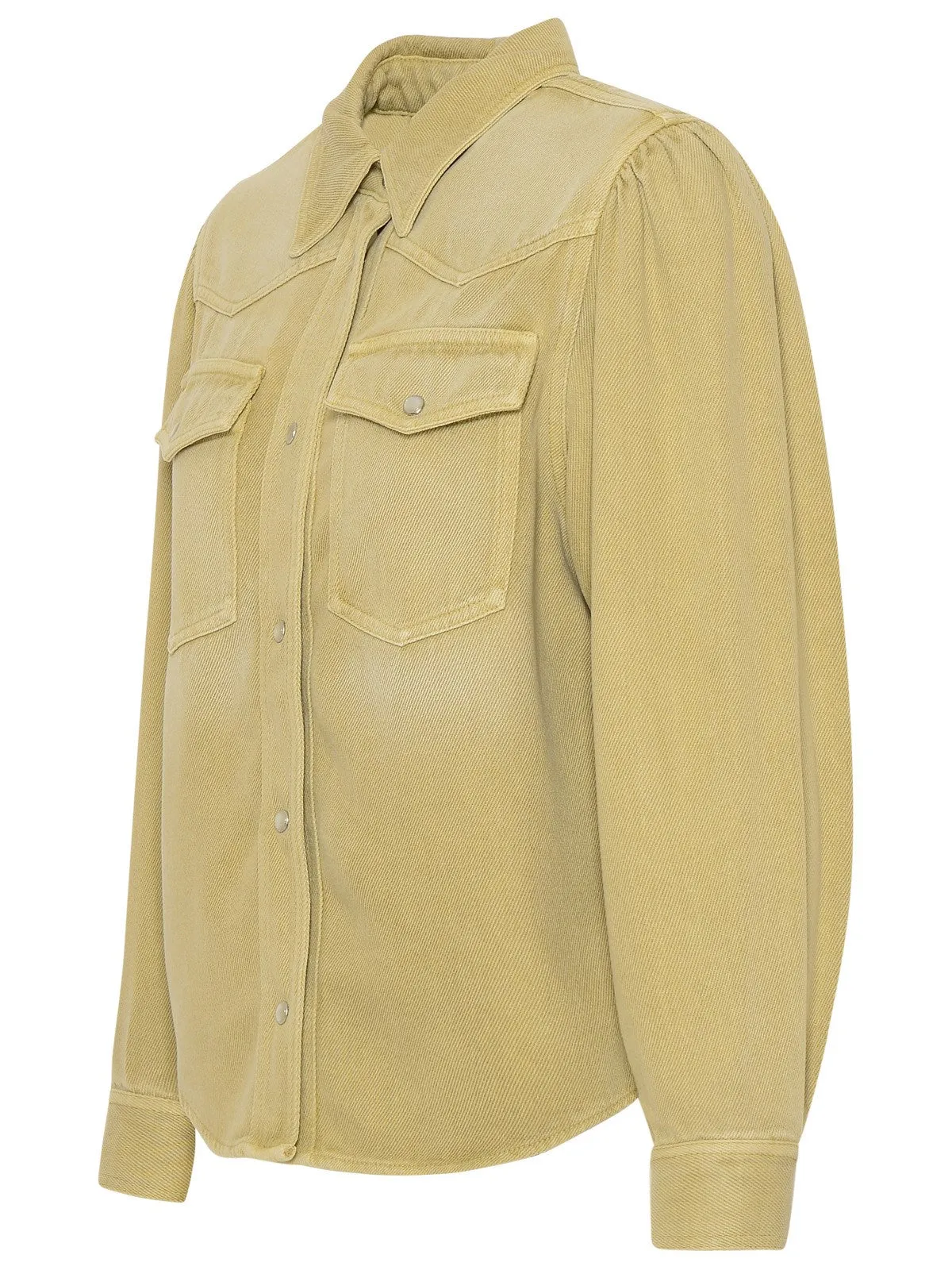 Isabel Marant toile Long-Sleeved Shirt Jacket