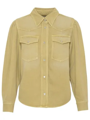 Isabel Marant toile Long-Sleeved Shirt Jacket
