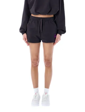 Isabel Marant toile Mifikia Logo Printed Shorts