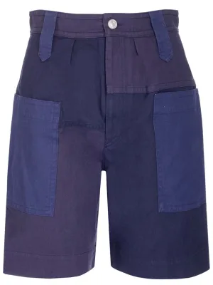 Isabel Marant toile Patchwork Shorts