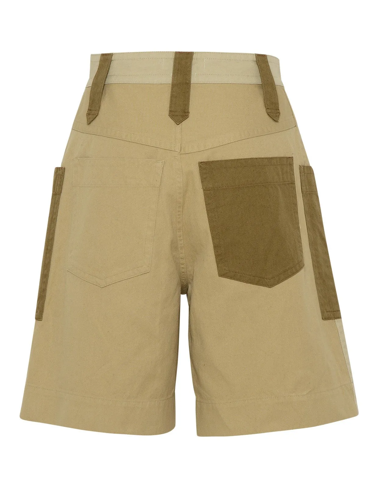Isabel Marant toile Patchwork Shorts