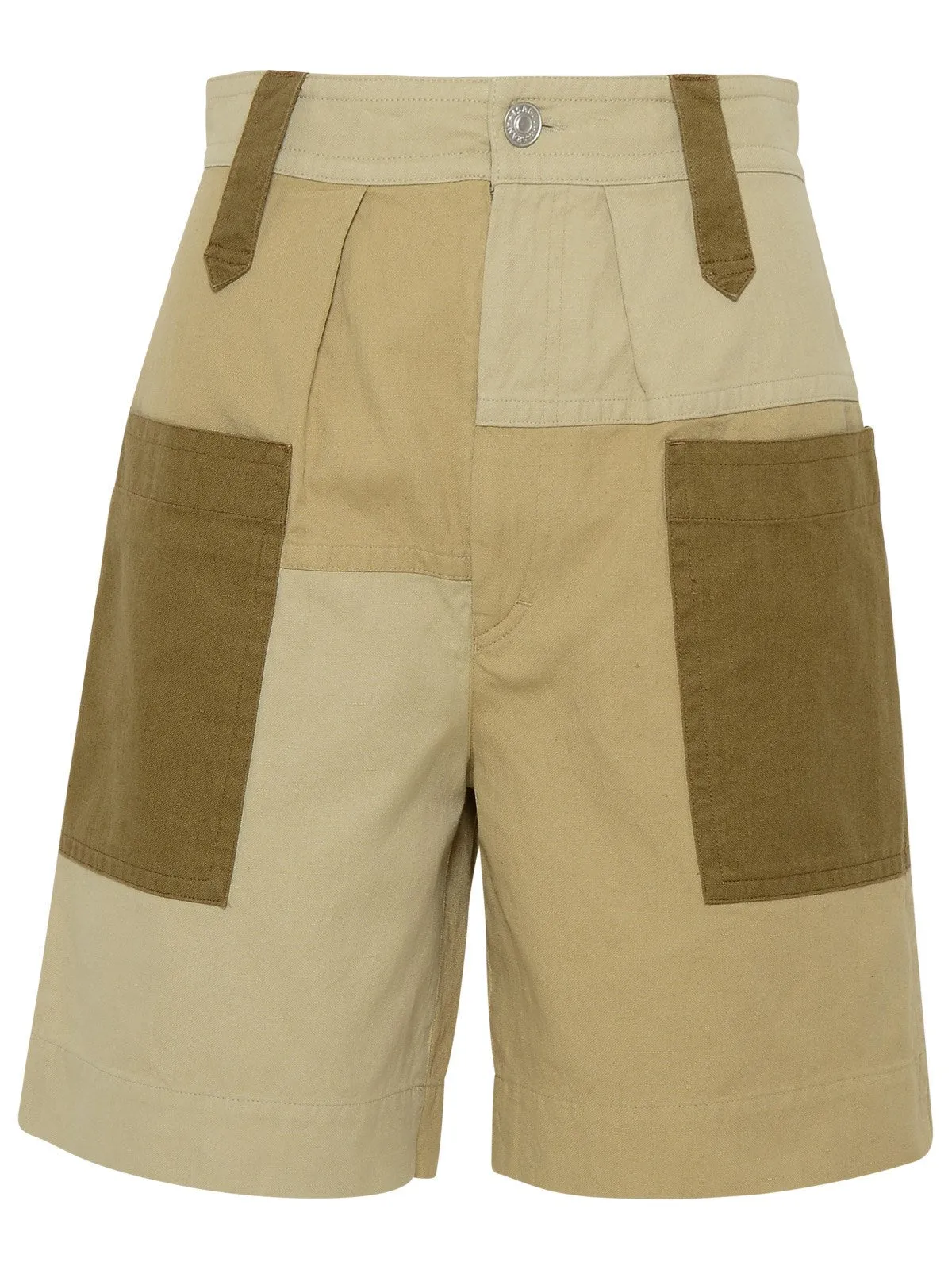 Isabel Marant toile Patchwork Shorts