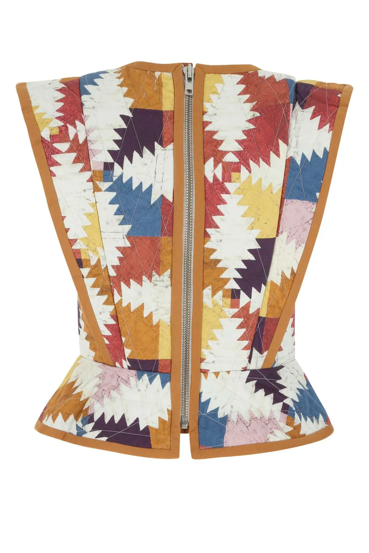 Isabel Marant toile Patchwork Sleeveless Top