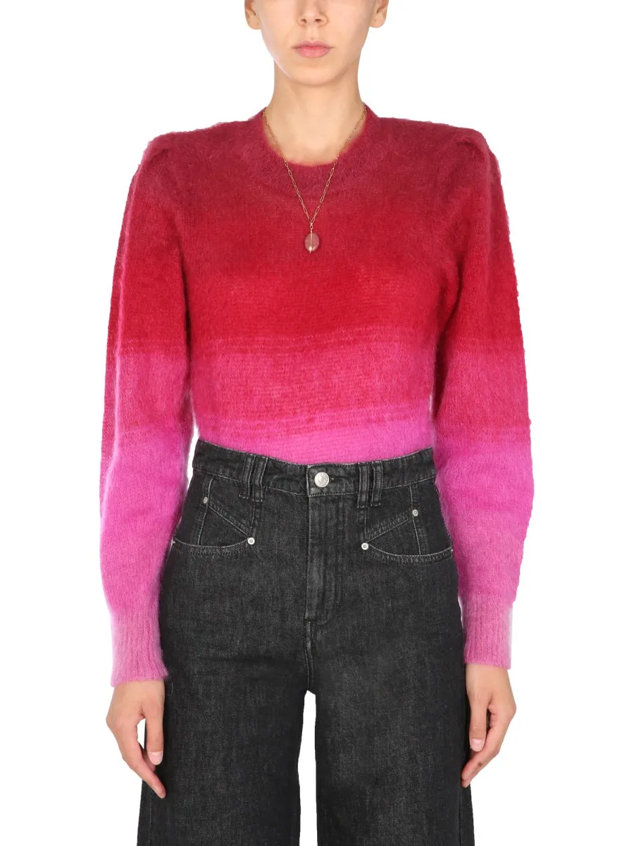 Isabel Marant toile Ribbed Hem Gradient Knit Jumper