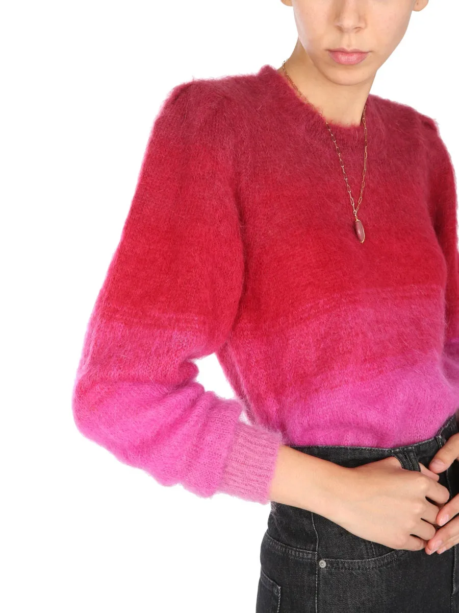 Isabel Marant toile Ribbed Hem Gradient Knit Jumper