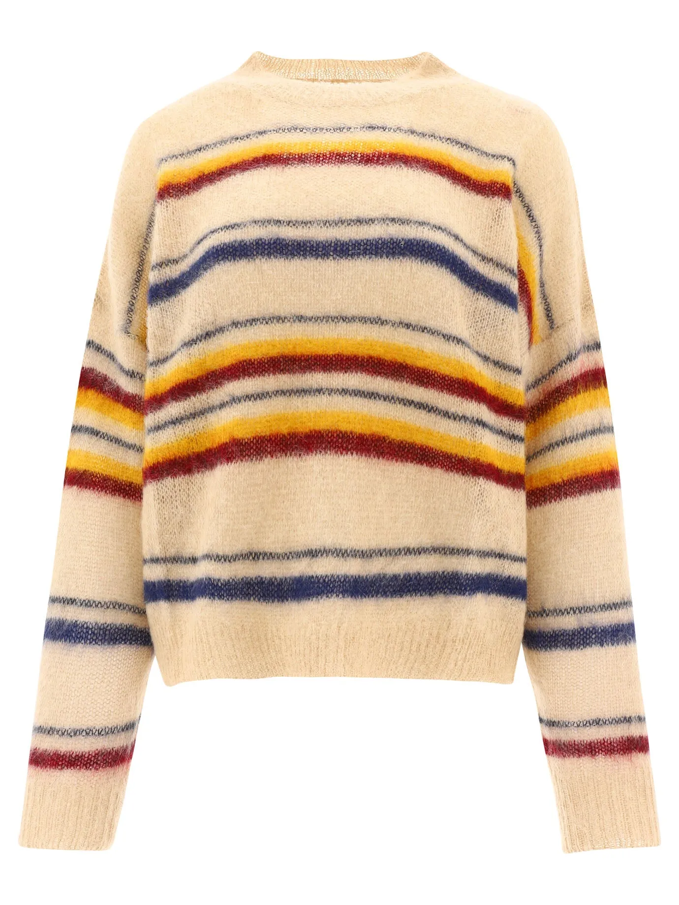 Isabel Marant toile Ribbed Hem Stripe Knit Sweater