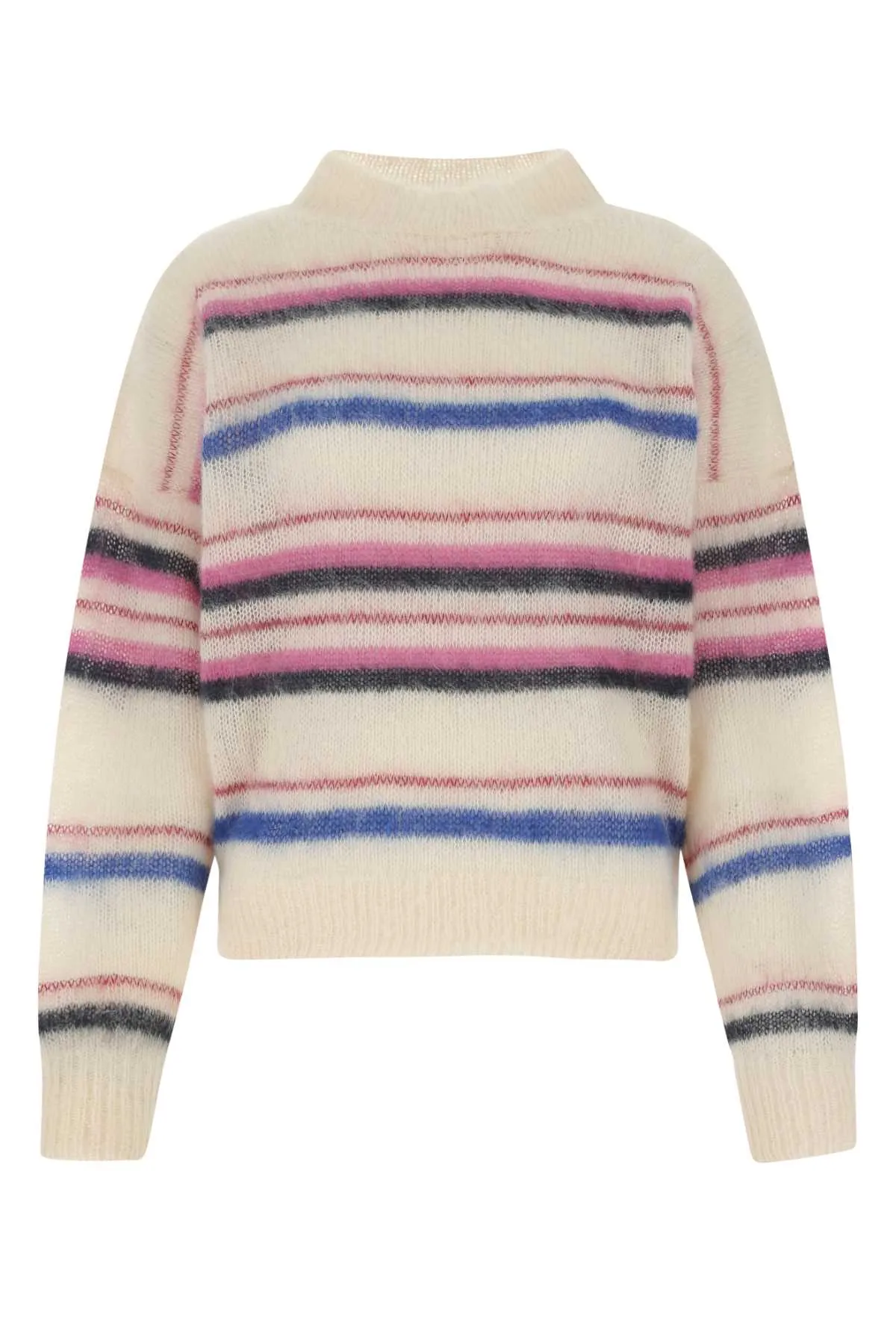 Isabel Marant toile Ribbed Hem Stripe Knit Sweater