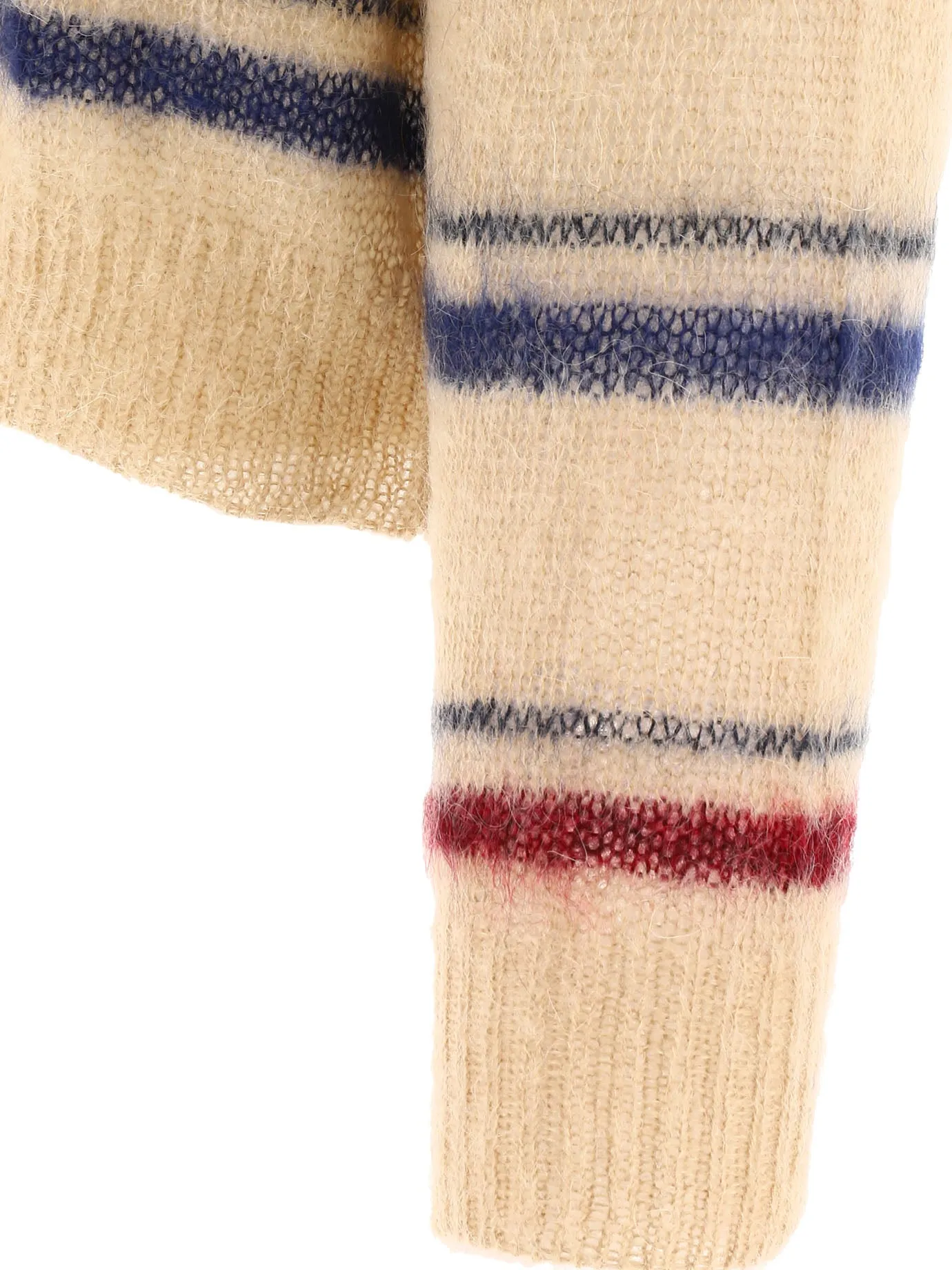 Isabel Marant toile Ribbed Hem Stripe Knit Sweater