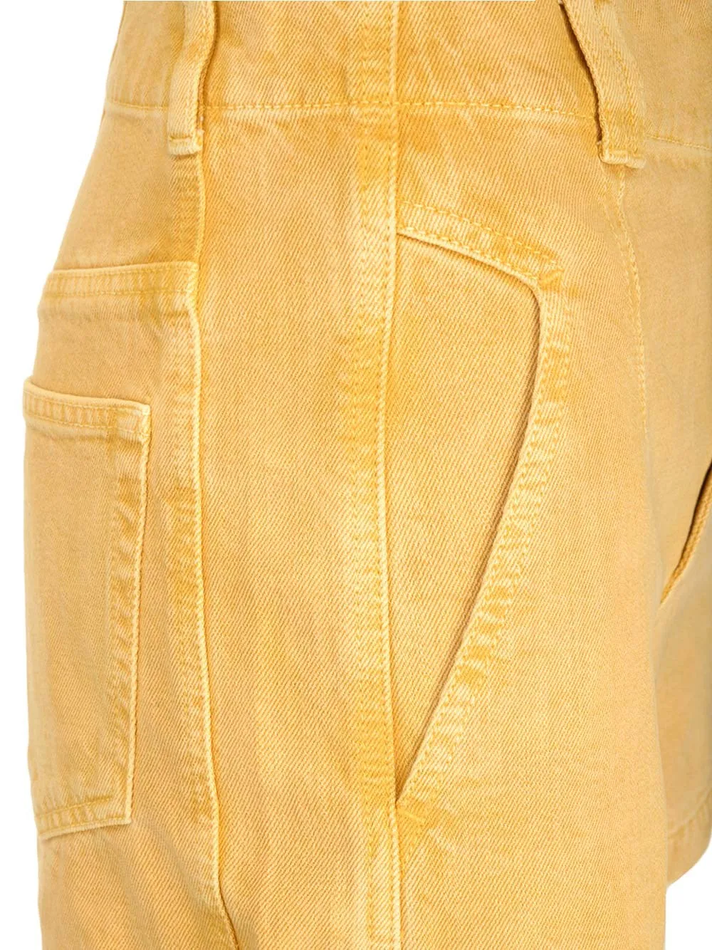 Isabel Marant toile Tihiana High Waisted Denim Shorts