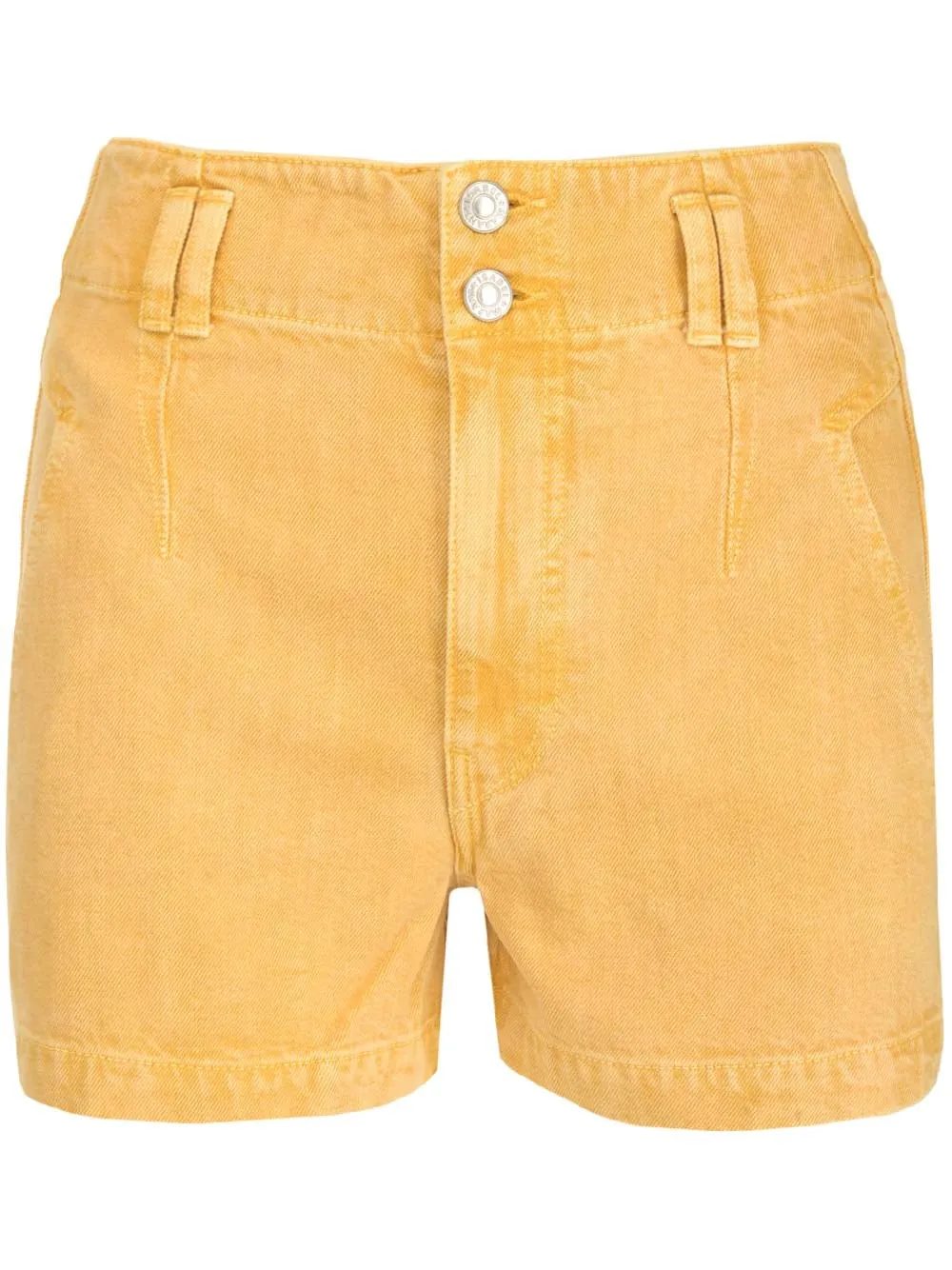 Isabel Marant toile Tihiana High Waisted Denim Shorts
