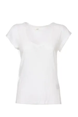 Isabel Marant toile U-Neck Short-Sleeved T-Shirt