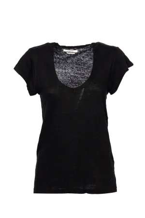 Isabel Marant toile U-Neck Short-Sleeved T-Shirt