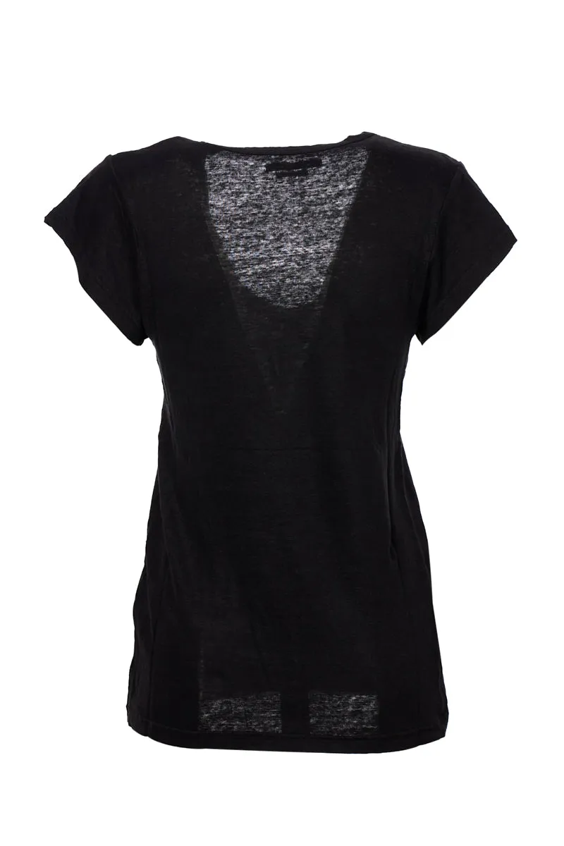 Isabel Marant toile U-Neck Short-Sleeved T-Shirt