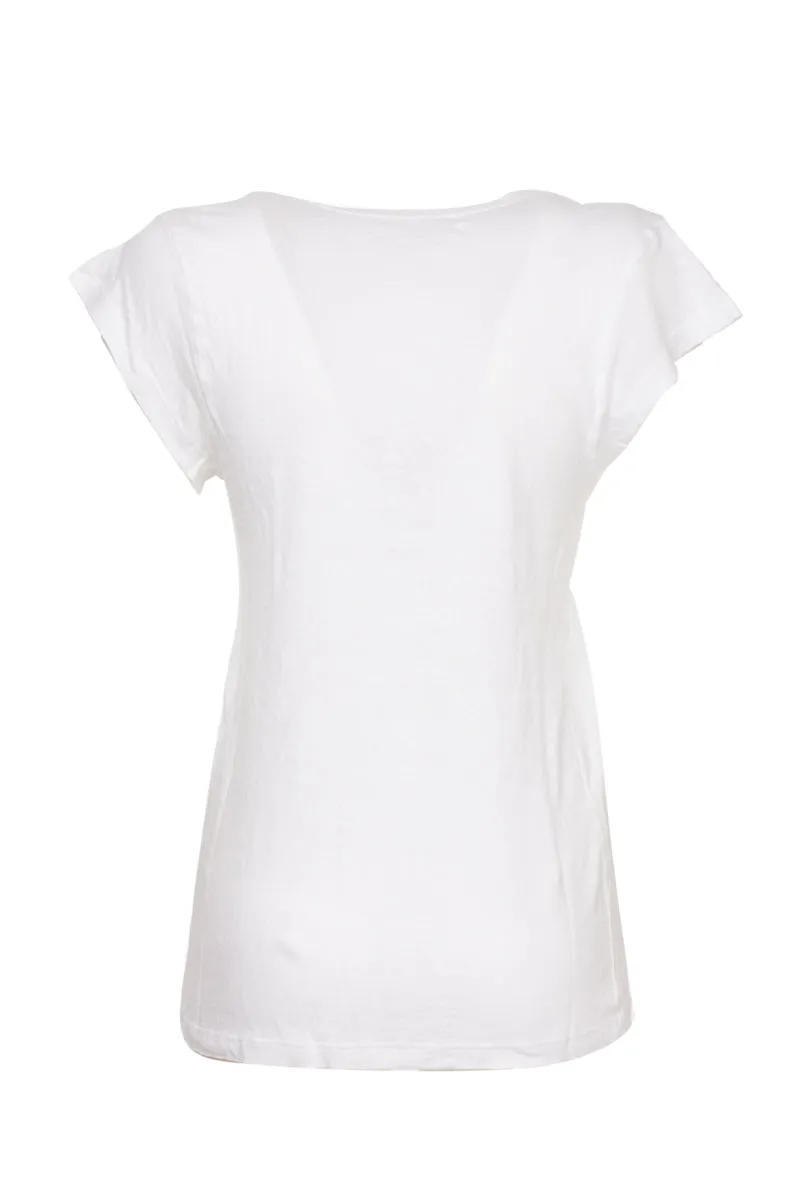 Isabel Marant toile U-Neck Short-Sleeved T-Shirt